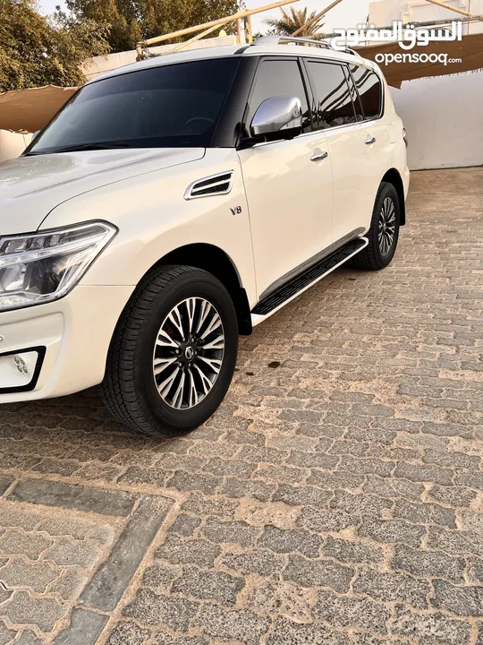 Nissan Patrol 2015 Platinum with Eight Month Registration Comprehensive Insurance