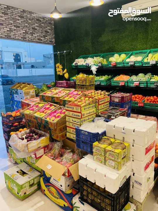 Vegetable and fruits shop for sale