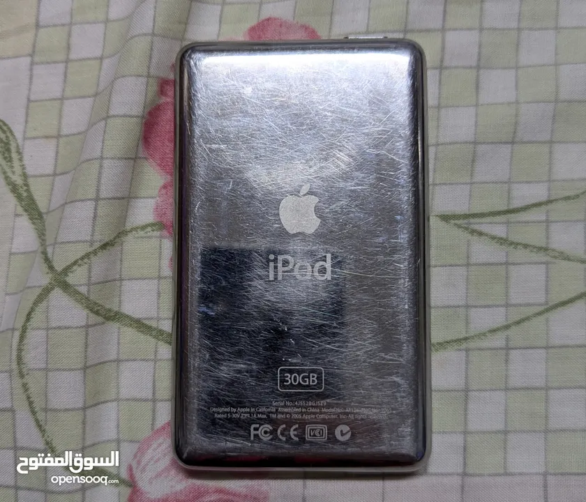 iPod 30GB ايبود لون ابيض نادر