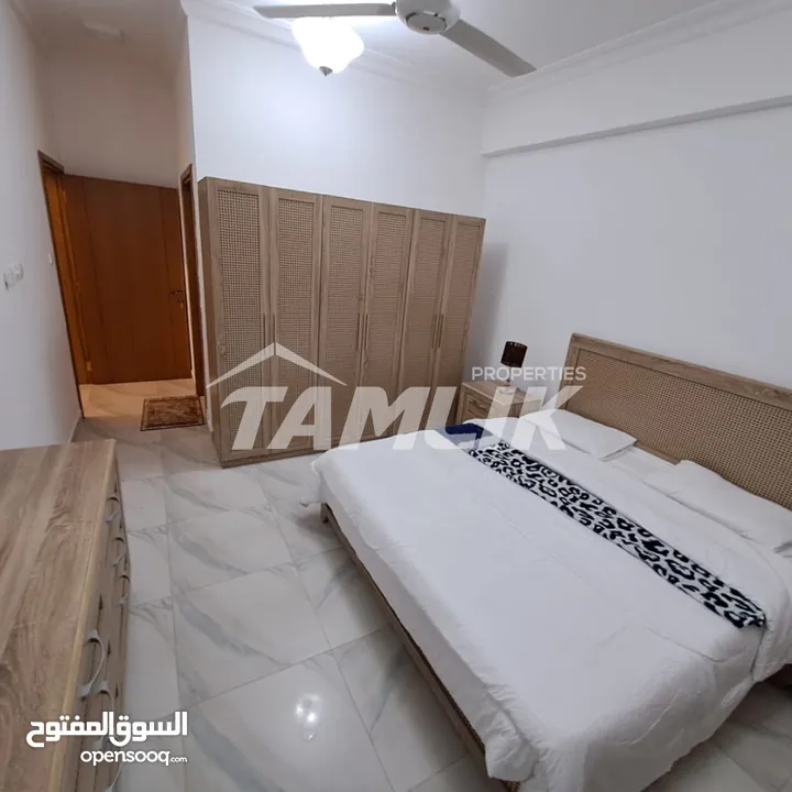 Furnished Apartment for Rent in Al Qurum  REF 876YB