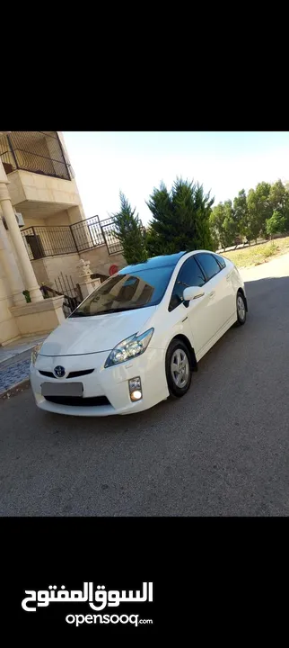 بريوس2011 اروبي كرت ابيض وكاله