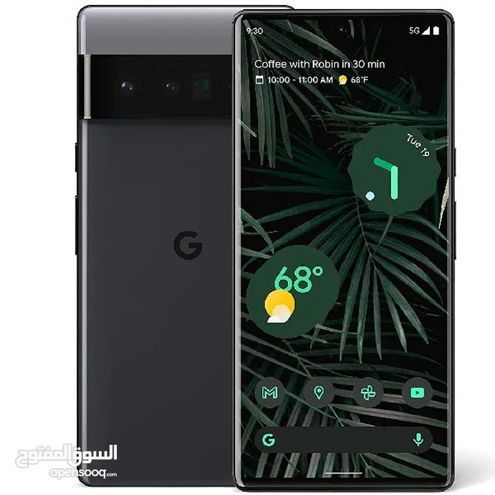 google pixel 6 pro with box and accesories