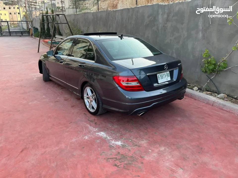 مرسيدس AMG c250 موديل 2013 فل الفل إضافات في حالة الوكالة