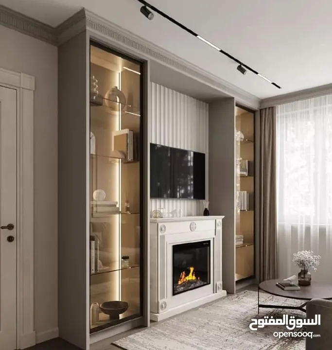 تصميم منزلي ديكورات واجهات فير بليس وا تلفاز