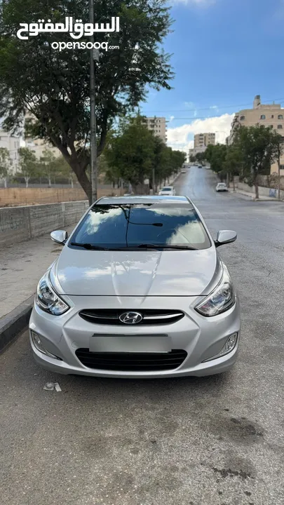 هونداي أكسنت ماتور 1600ديزل تيربو (135حصان) انتاج 2015 تسيير 2018 عداد قليل 92000 اصلي إقتصادية جداً