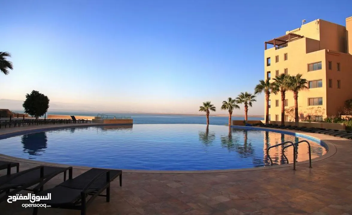 Beautiful 1 bedroom apartment with large terrace in Samarah resort in the Dead Sea