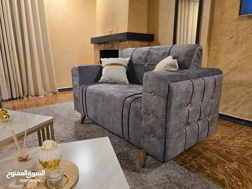طقم كنب وكاله استعمال شهر للبيع