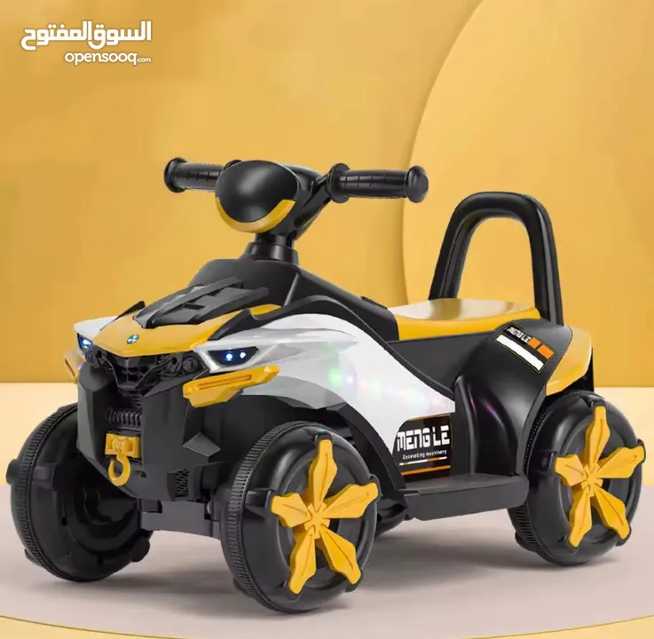 أحدث وأقوى وأشيك سيارة أطفال كهربائية فرح طفلك بأحلى هدية   متوفر باللون الأزرق الاكثر طلبا