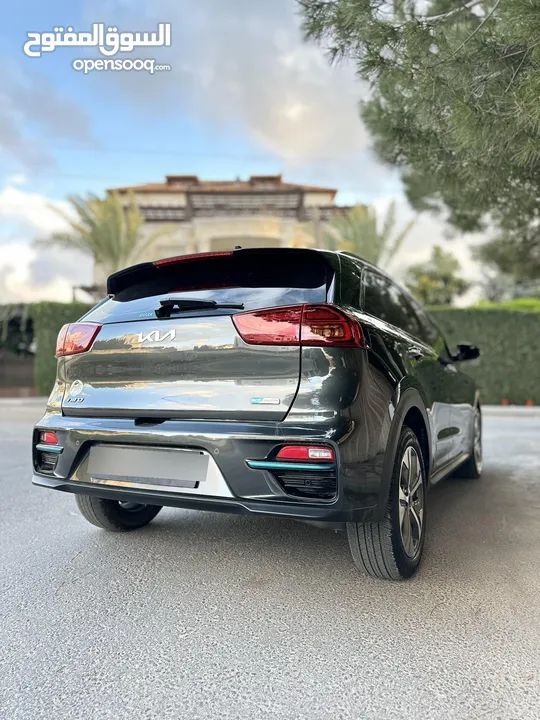 كيا نيرو Kia Niro EV كهربائية بالكامل 2022 فل اعلى صنف مع فتحة فحص عداد قليل 27 الف كاش او اقساط