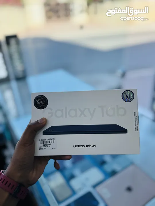 Samsung galaxy Tap A9 sim and wifi  brand new one year warranty sell box