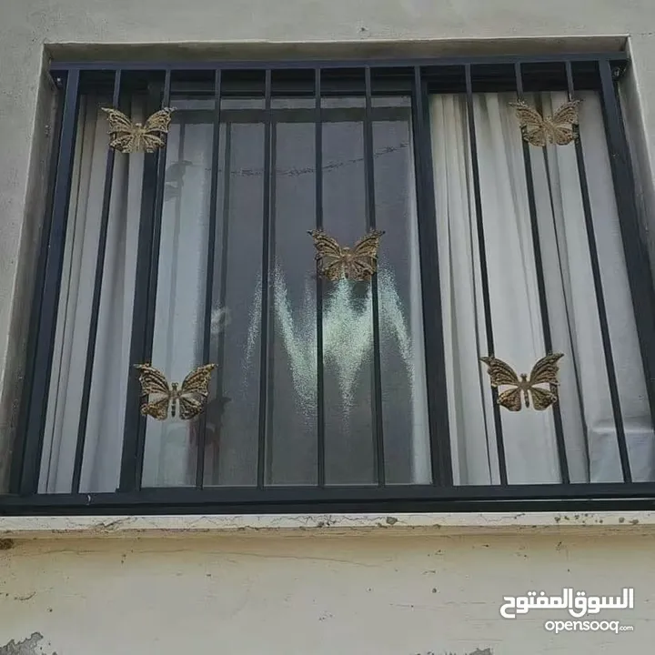 شركة الماسة لاعمال الحدادة والانشاءات المعدنية تفصيل كافة أعمال الحديد