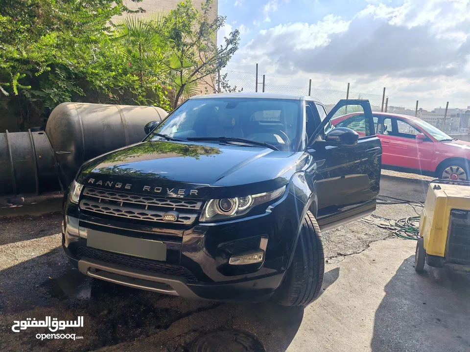 Range rover evoque 2015  4x4 لقطة عداده 55 الف