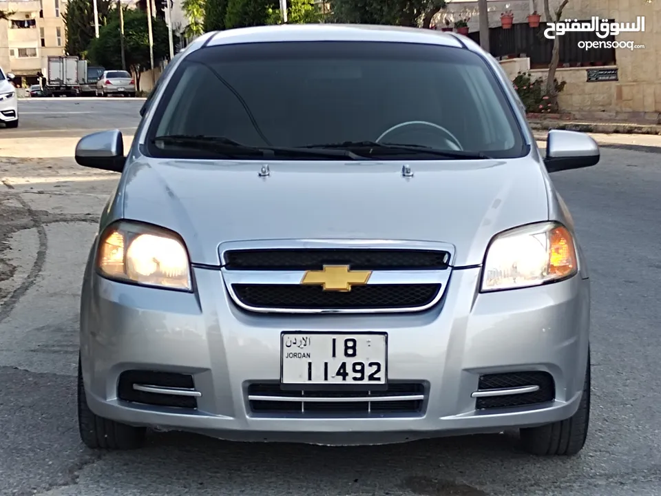 شفروليه افيو اوتوماتيك 2011 توب نظافة بسعرررر مميززز محرك 1600cc دهان جديد ترخيص سنه