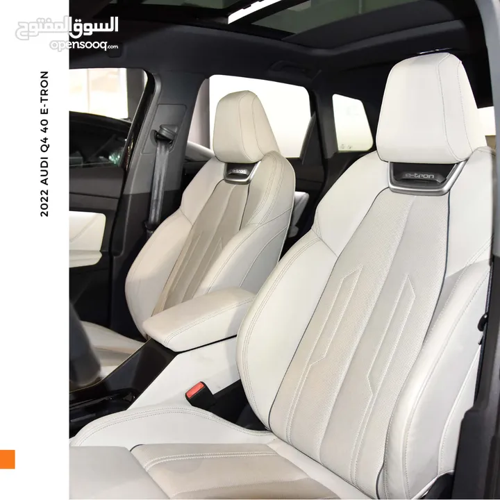 اودي Q4 اي ترون الكهربائية كروس اوفر 2022 Audi Q4 40 E-Tron Quattro Electric