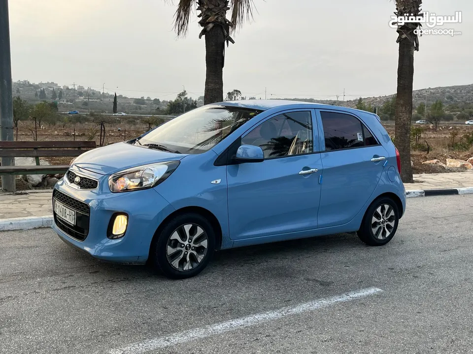 كيا مورنينغ ماتور 1000 بنزين أوتوماتيك ترخيص 2016.. دهان الشركة..