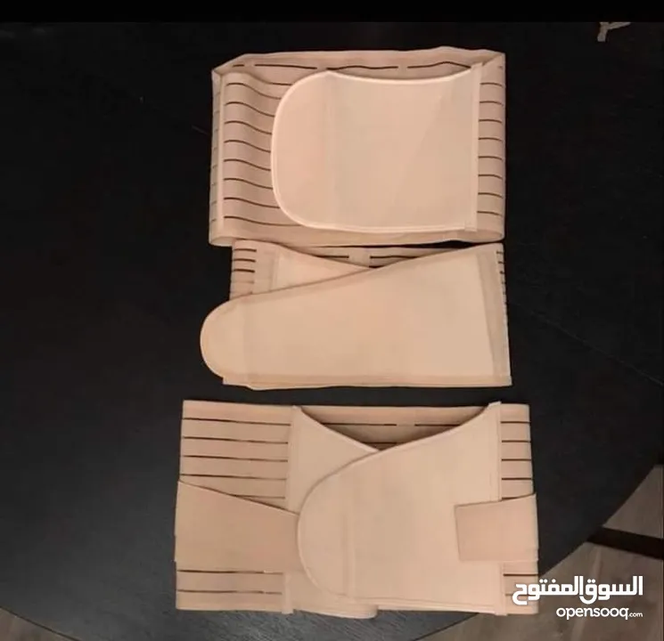 مشد النفاس الثلاثي الاصلي  مشد ما بعد الولاده 3 قطع متوفر كل المقاسات مشدات تنحيف