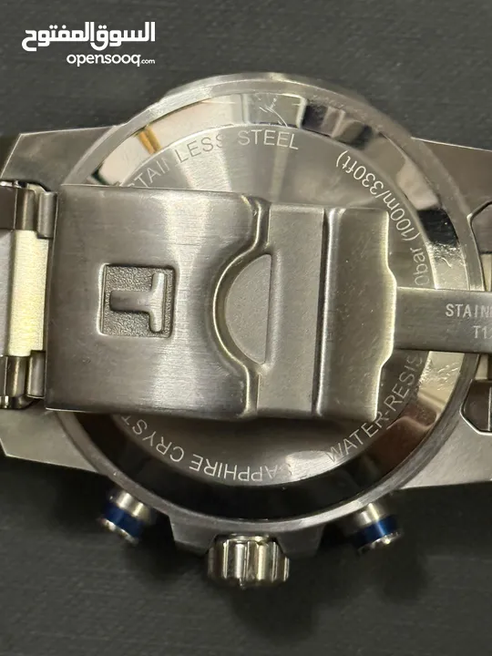 Tissot Supersport Chrono, 45.5 mm, Blue dial, Metal bracelet, Swiss Quartz movement