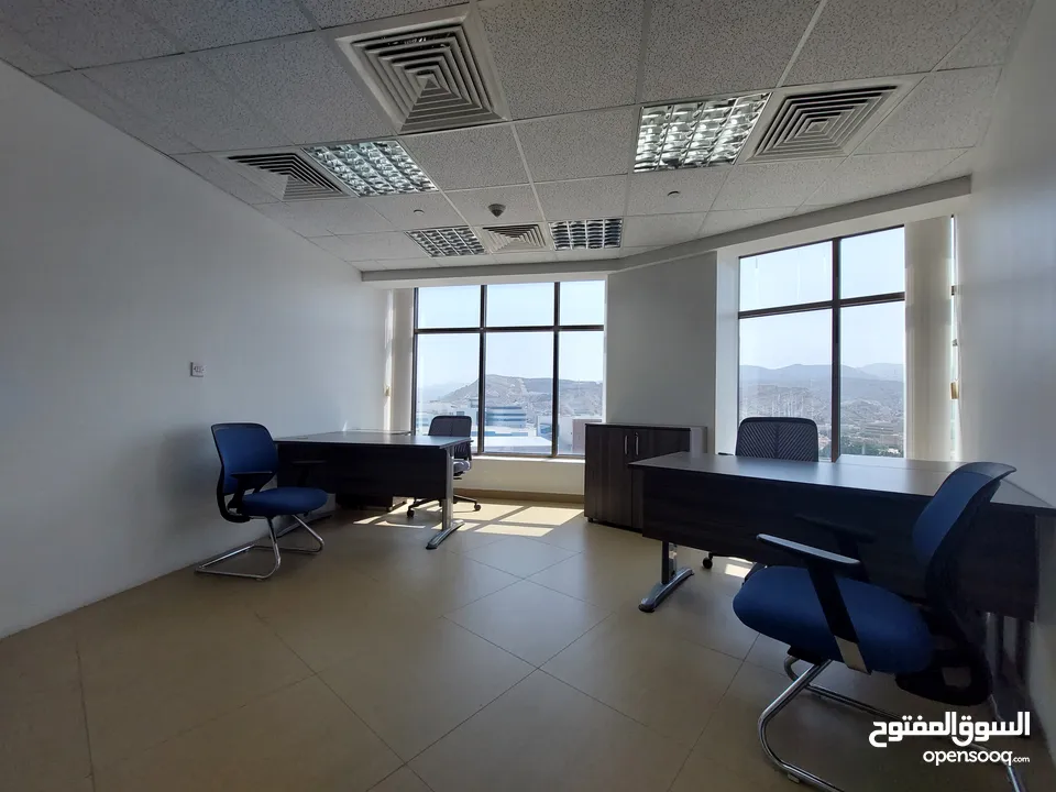 1 Desk Offices for Rent Located at Wattayah