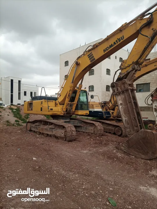 بلدوزر D8L +لودر 470 +حفارة 450 +حفارة 300 للإيجار