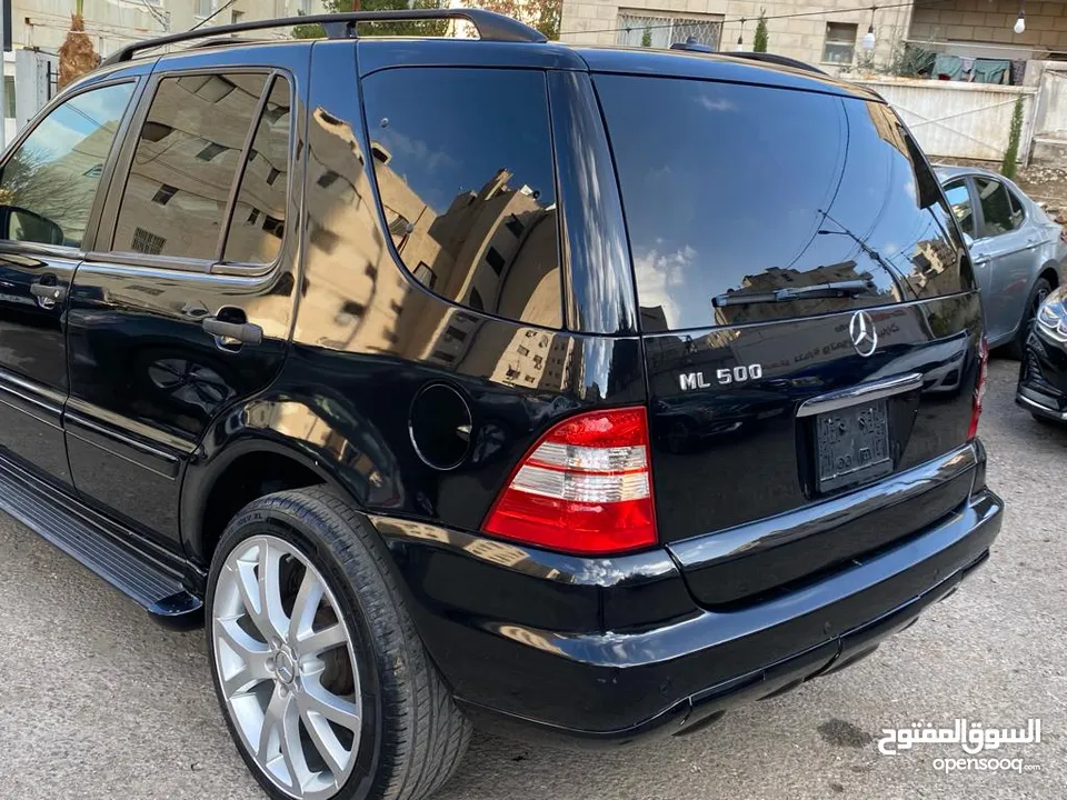 مرسيدس ML 350 موديل 2003 بحاله الوكاله مالك واحد ماشي 137 الف ميل