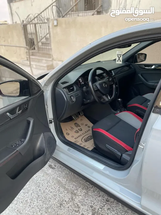 حرق حرق عالكاش سكودا رابيد 2020