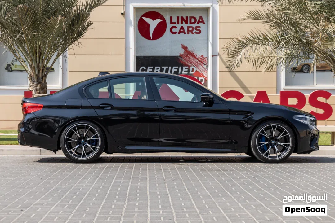 BMW M5 Competition M-Sport 2020 GCC under Agency Warranty and Service Contract