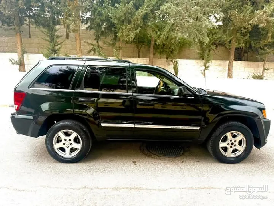jeep grand cherokee limited 2005 ‎جيب جراند شيروكي موديل 2005  ليمتد اعلى صنف  ‎بحالة ممتازة ‎الاضاف