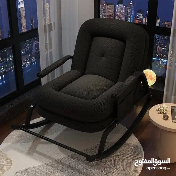 كنبة هزازة طبية موديل 2025متوفرة ب 3 الوان : اسود. رمادي. بيج رفيقكم المثالي لجلسة لا مثيل