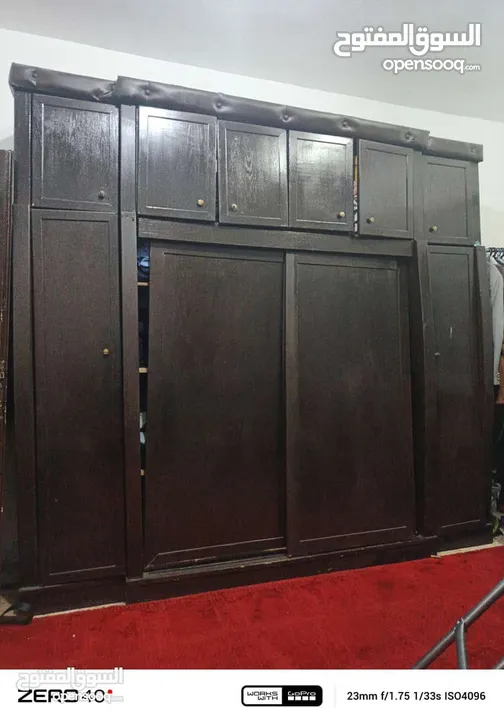 خزانة طابقين كلها رفوف لاتيه وتخوت اولاد