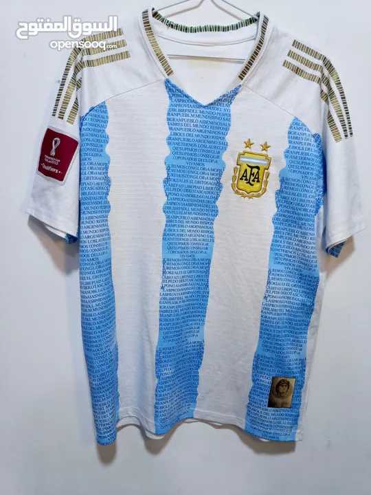 قميص الارجنتين ذكرى الراحل مارادونا