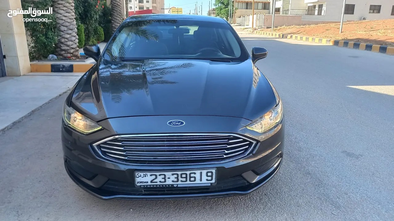 فورد فيوجن اس اي 2017 فحص كامل لون فيراني مميز بسعر مغري قابل للبدل