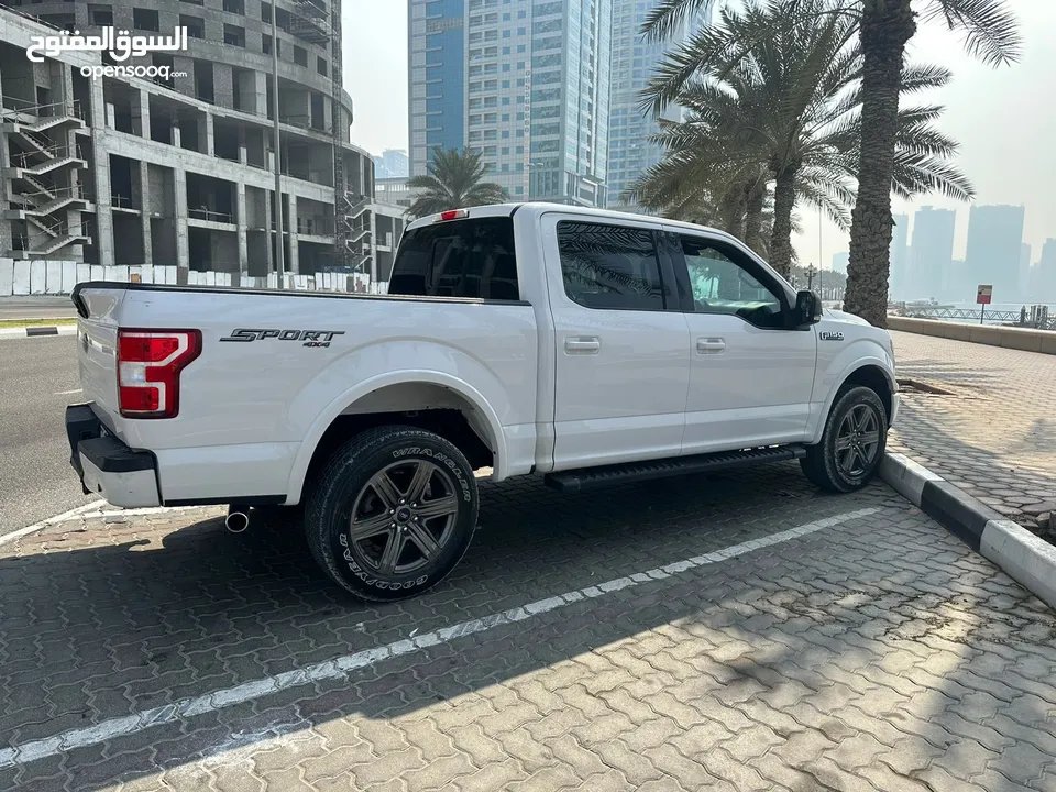 Ford F150 Supercrew 2020 White 5.0L 8