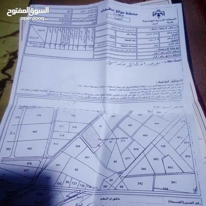 ارض صناعات متوسطه للبيع مخدومه بين شركات