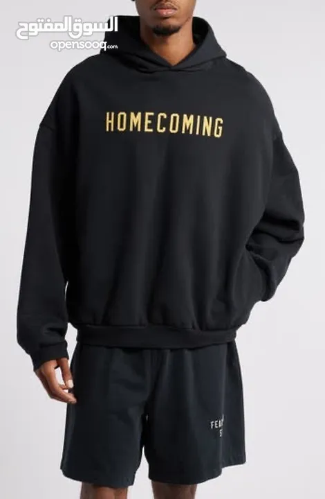 Essentials Fear Of God Cotton Fleece (Homecoming) Hoodie Size S