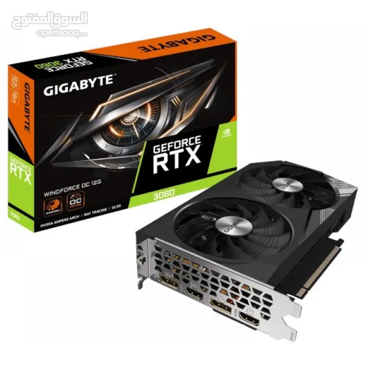 GIGABYTE GeForce RTX 3060 WINDFORCE OC 12GB GDDR6 - Graphics Card