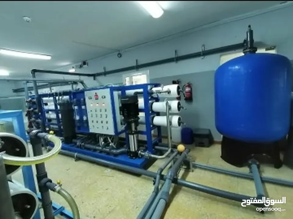 محطات مركزية لتحلية مياه الابار من شركة وادي سمنان