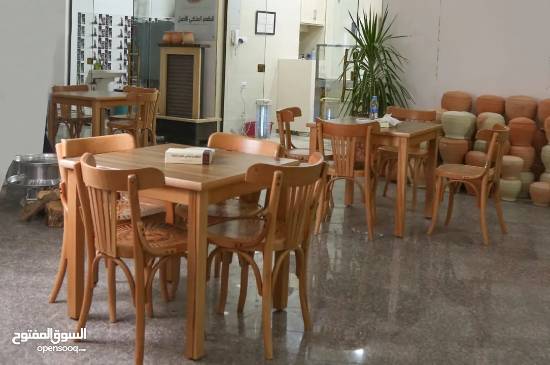 فرصة استثمارية بدخل ممتاز للبيع  او الضمان مطعم وتواصي مناسف زرب فخارات