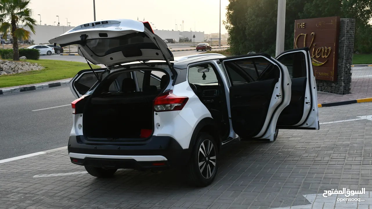 Nissan -Kicks - 2020 - White - Mini SUV - Engine Capacity 1.6 L