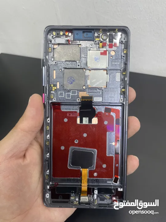 شاشة هواوي MATE 40 PRO اصلي شركة مع فريم
