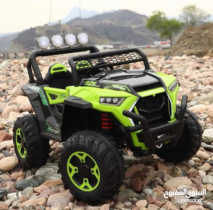 BIG BUGGY VOITURE ELECTRIQUE RZR1000 12V 4X4عرض خااااااص   Batterie 12V. Téléco