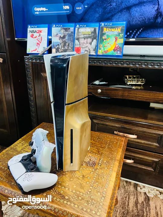(Playstation 5 Slim (Blueray  بلاستيشن 5 سلم
