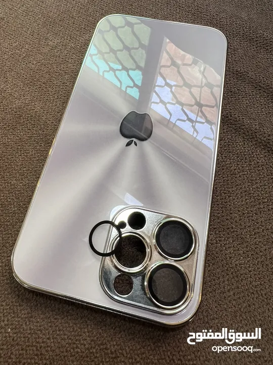 ايفون 13 برو ماكس ( iPhone 13 pro max ) البطاريه 88 الذاكره 256 ( خط + خط الكتروني ) لون مميز ونادر