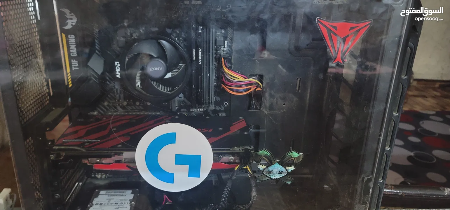 GAMING PC Ryzen 5 5500 Rx 580 8G