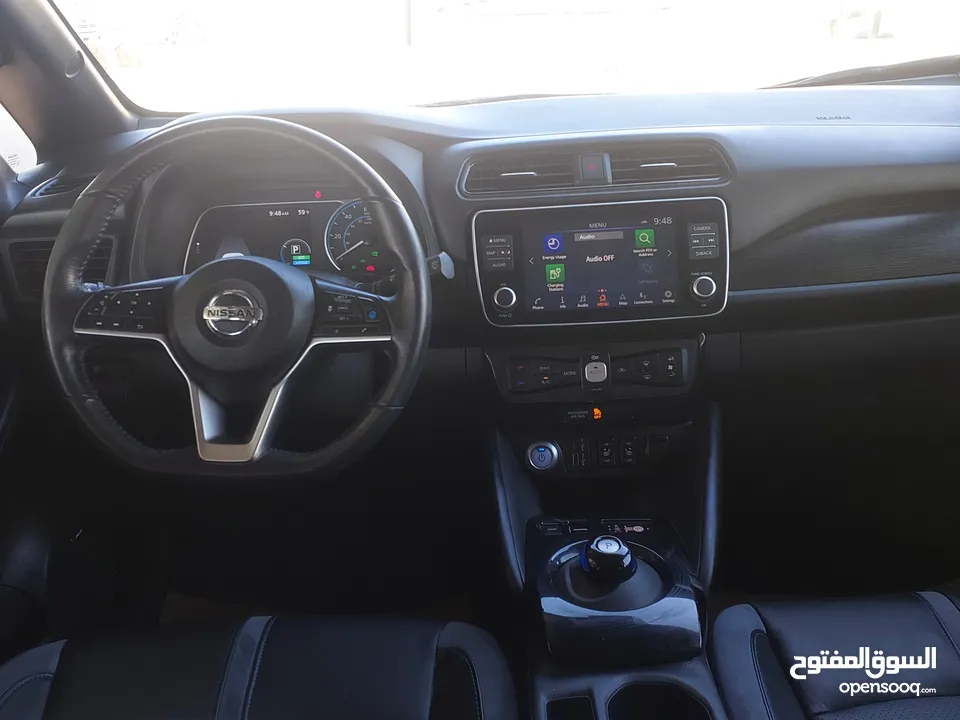نيسان ليف 2021 SL PLUS بطارية 62 KW اعلى صنف