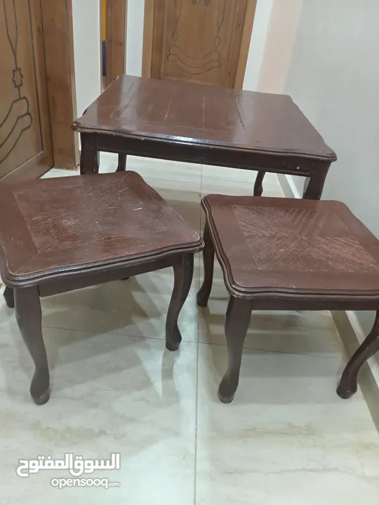 طقم كورنر عدد2 للبيع طاولات