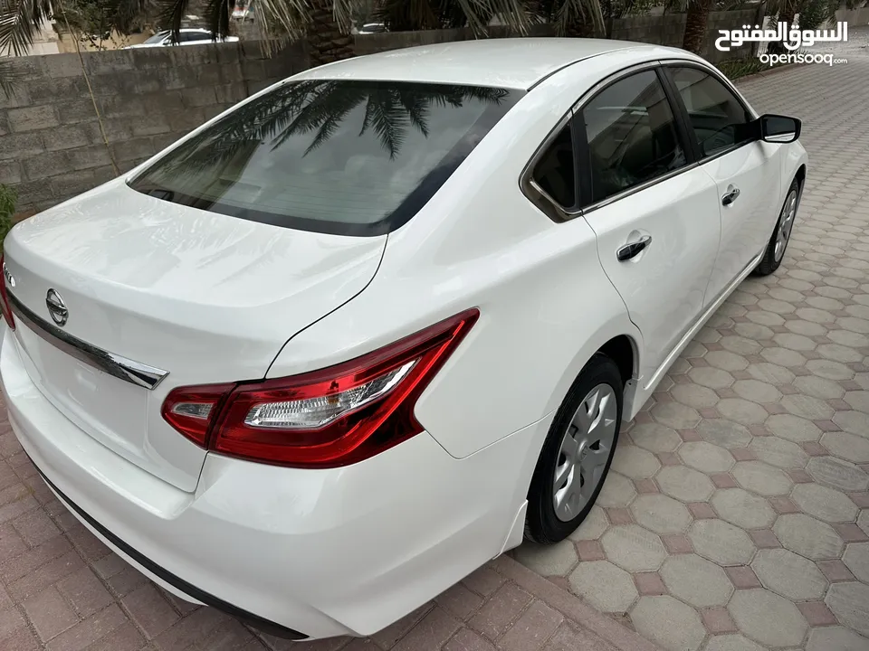 نيسان التيما اس 2016 ابيض لولو وارد امريكي Nissan Altima S 2016 white USA imported