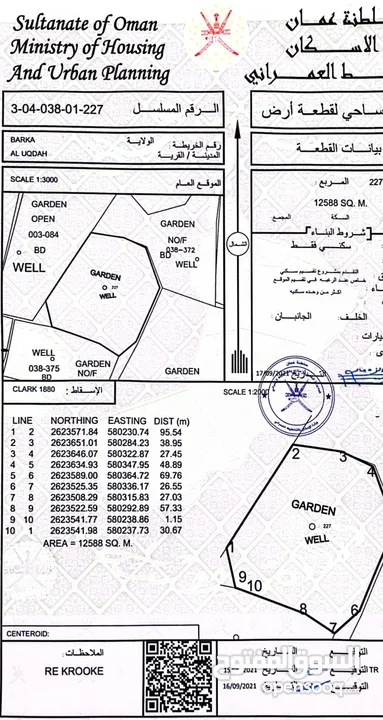 ارض سكني كبيرة مساحة 12588 متر- ارخص من سعر السوق