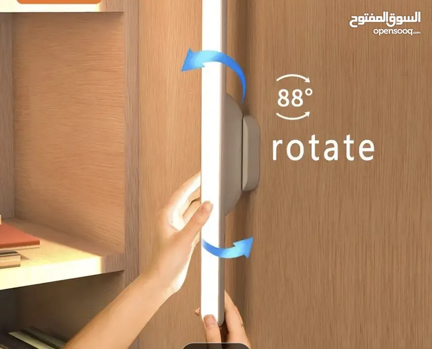 اضاءة داخلية قابل للشحن + ريموت كنترول-فيديو