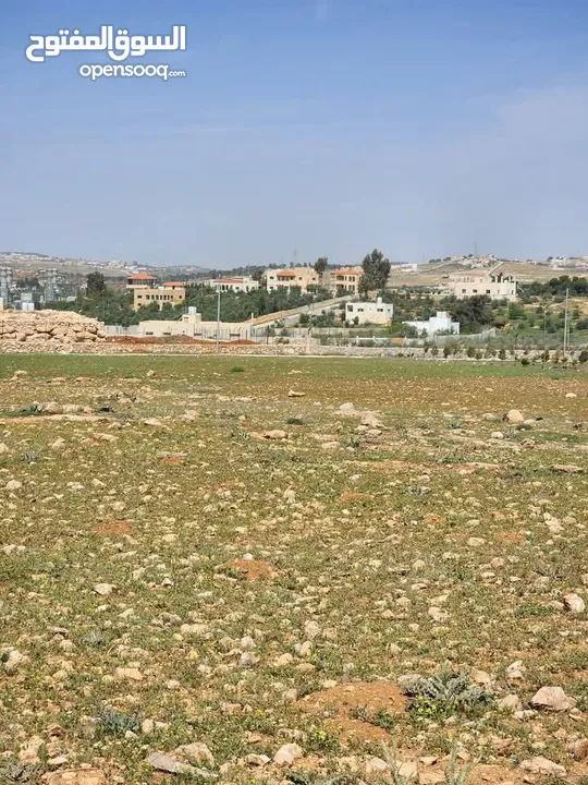 ارض للبيع رحاب طريق الزرقاء اربد جسر رحاب