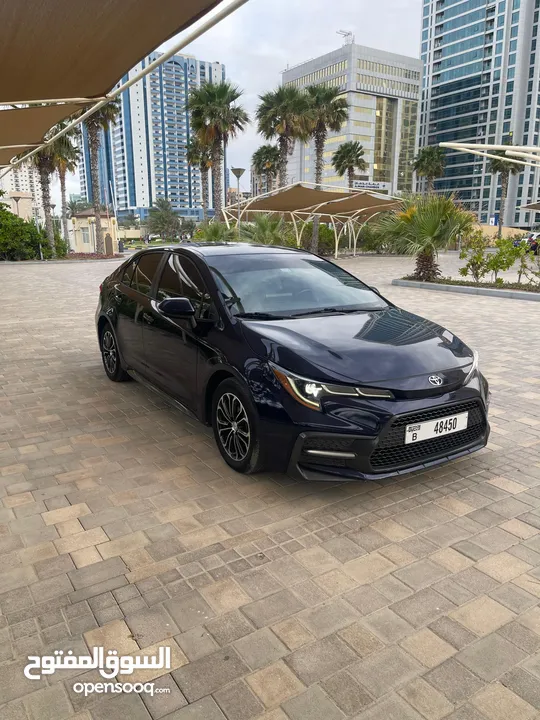 Toyota Corolla Se Full Options - 2020 - Perfect Condition - 800 AED/MONTHLY - 1 YEAR WARRANTY